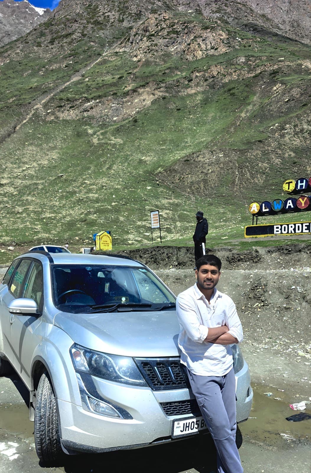On the road in Ladakh